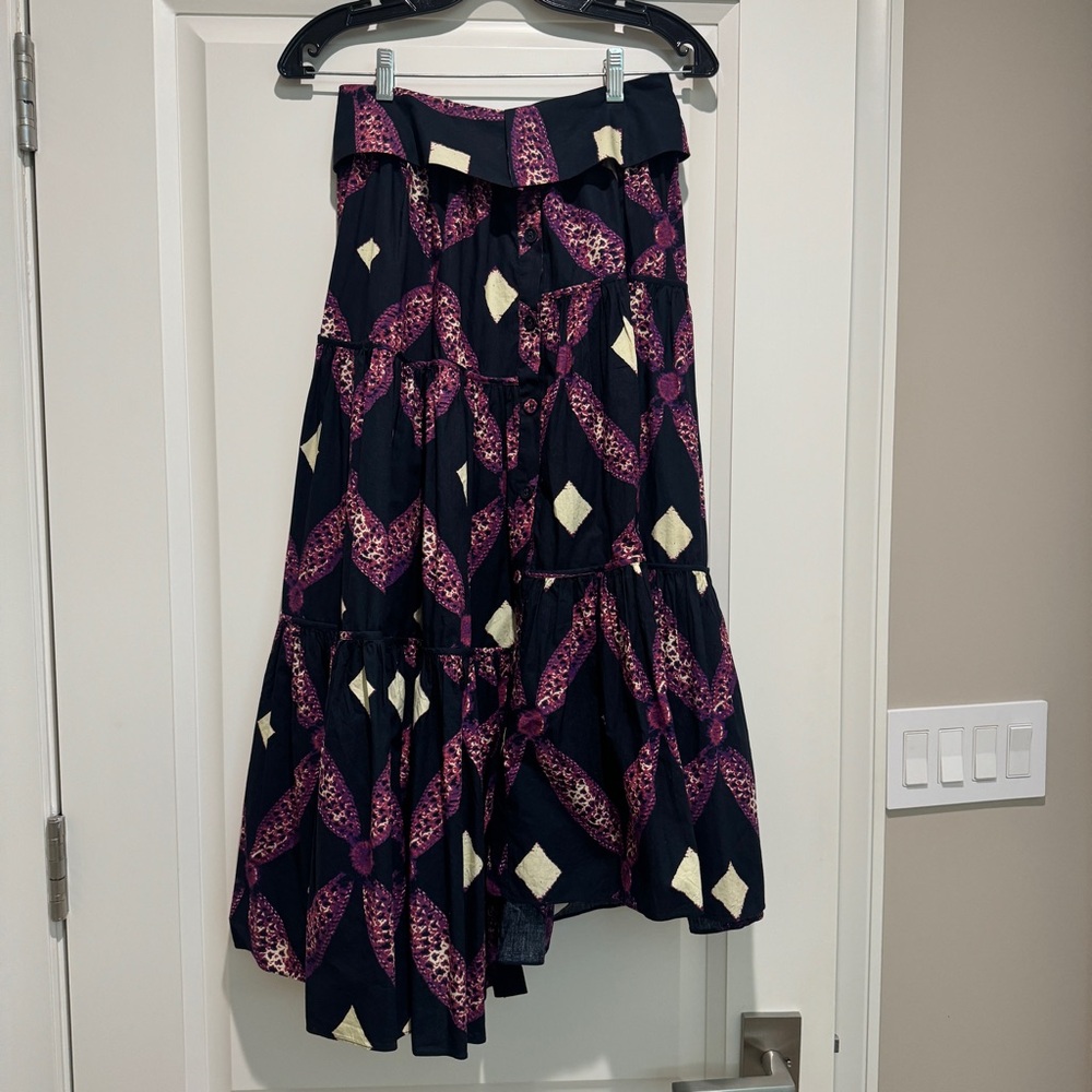 Ulla Johnson Purple Maxi Skirt